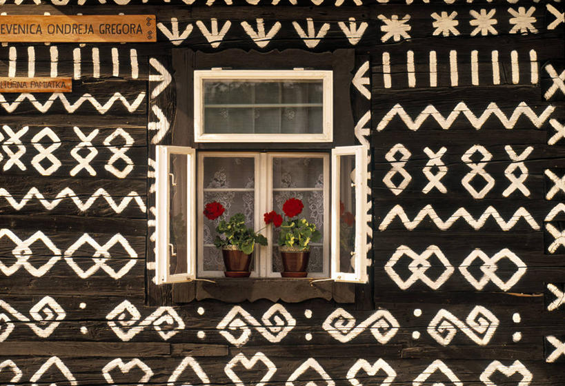 无人,家,横图,别墅,窗户,斯洛伐克,木制,房屋,屋子,公寓,洋房,楼房,住宅,摄影,东欧,彩图,房子