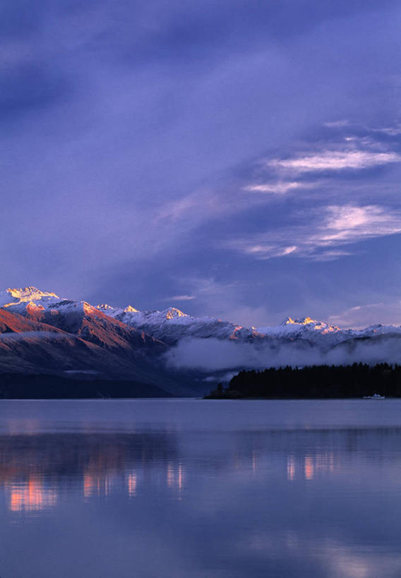 无人,竖图,室外,新西兰,地形,摄影,澳大拉西亚,南太平洋,新西兰南岛,瓦纳卡湖,彩图