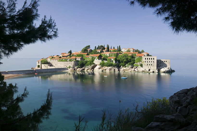 无人,横图,室外,欧洲,岛,摄影,地中海文化,巴尔干,东欧,亚得里亚海,黑山,彩图