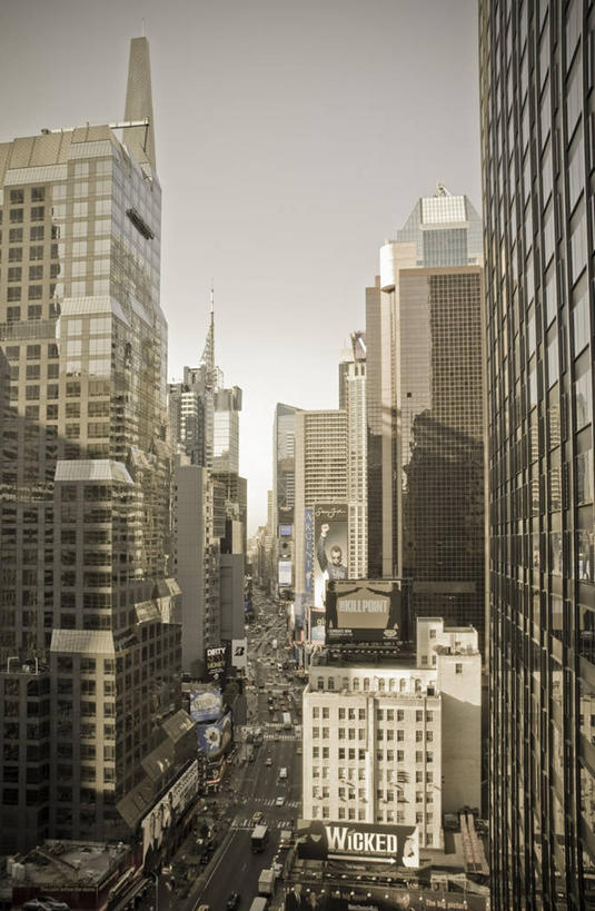 无人,竖图,俯视,城市,纽约,美国,曼哈顿,摄影,北美,百老汇,曼哈顿时代广场,美国人,彩图,高角度拍摄