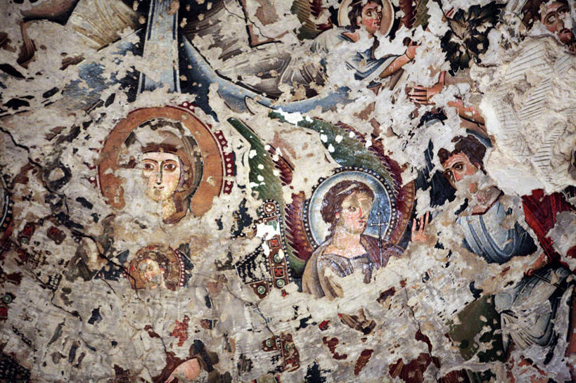 西方人,无人,横图,室外,白天,旅游,欧洲,非洲,埃及,黑人,欧洲人,艺术,壁画,摄影,中东,北非,中东文化,埃及文化,美术工艺,非洲人,彩图,旅行,尼罗河三角洲