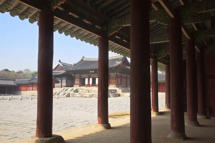 无人,宫殿,横图,室外,白天,旅游,城市,昌德宫,首尔,韩国,亚洲,首都,历史,地标建筑,摄影,东亚,朝鲜半岛,彩图,旅行