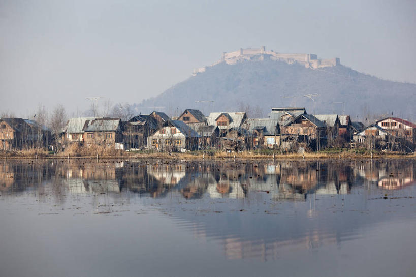 横图,室外,湖,水,印度,亚洲,乡村,风景,摄影,要塞,南亚,印度共和国,克什米尔,斯利那加,查谟.克什米尔,查谟.克什米尔邦,彩图,旅行,喀什米尔,达尔湖,克什米尔地区