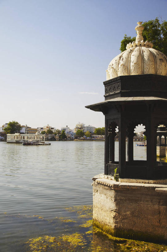 无人,竖图,室外,白天,湖,水,城市,印度,亚洲,摄影,拉贾斯坦邦,乌代浦,印度次大陆,彩图