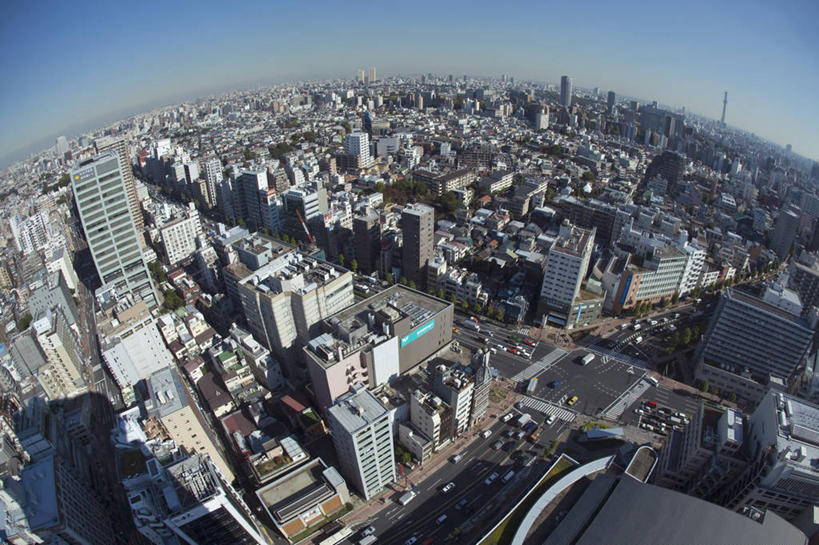 无人,横图,俯视,航拍,室外,白天,鱼眼镜头,度假,美景,城市风光,城市,摩天大楼,东京,日本,景观,交通,首都,娱乐,享受,休闲,景色,放松,摄影,鸟瞰,彩图,高角度拍摄,旅行,文京区