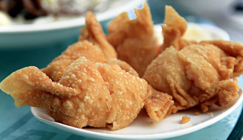 点心,馄饨,无人,横图,室内,特写,加拿大,包装,虾,饮食,盘子,摄影,清新,健康食物,亚伯达,海产,彩图