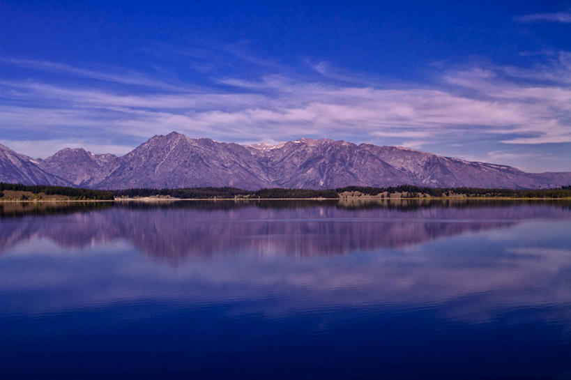 无人,横图,室外,湖,美景,山,山脉,美国,对称,反射,景观,云,风景,天空,自然,黄昏,景色,摄影,宁静,自然风光,怀俄明,杰克逊霍尔,彩图