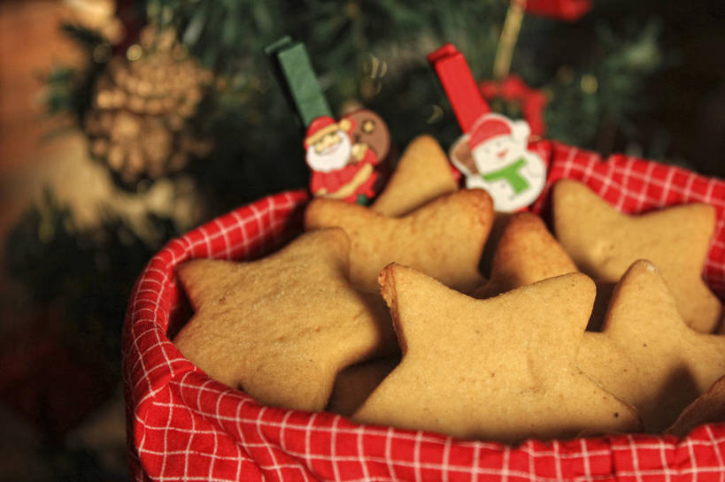 无人,横图,室外,特写,白天,巴西,圣诞节,庆祝,饮食,红色,甜食,星形,摄影,里约热内卢,想法,彩图,姜饼蛋糕