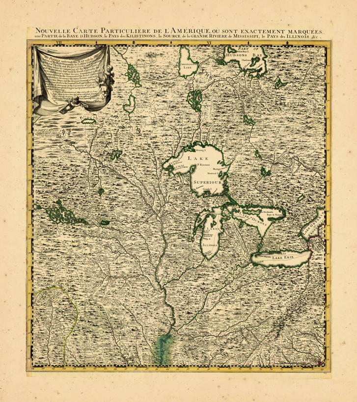 无人,竖图,地图,美国,历史,古董,北美,北美洲,美洲,伊利诺斯州,俄亥俄州,纽约州,宾夕法尼亚,北亚美利加洲,亚美利加洲,密歇根,密歇根州,貂熊州,狼獾之州,狼獾州,明尼苏达,威斯康星,五大湖,彩图,美利坚合众国