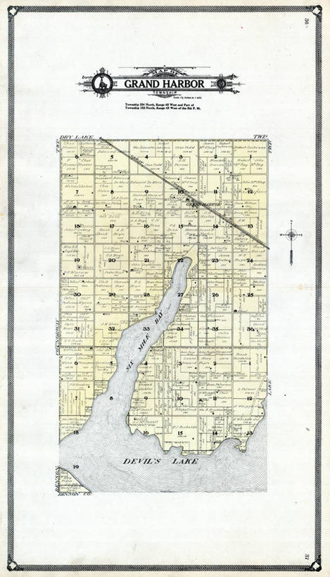 无人,竖图,地图,历史,古董,北达科他州,彩图,地图学