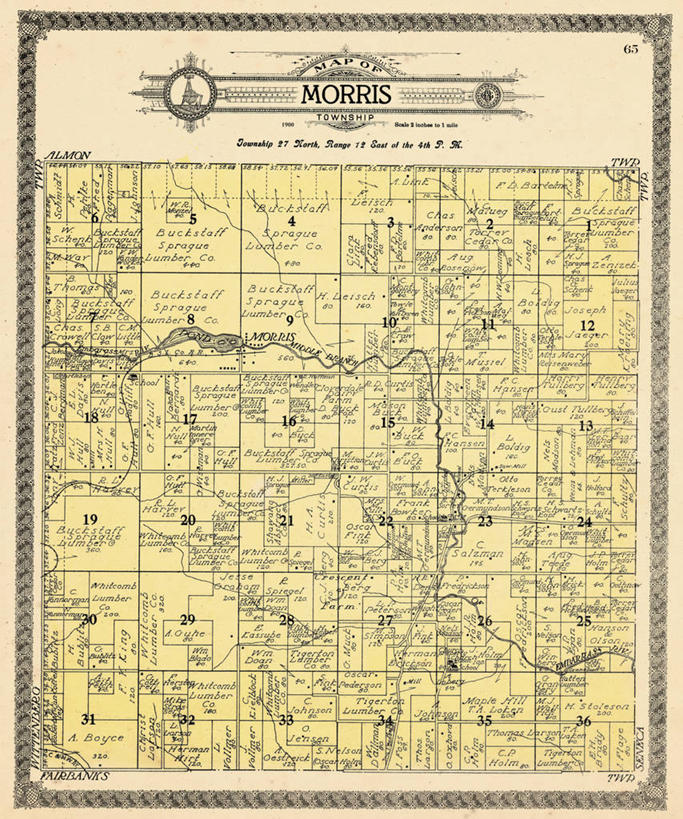 无人,竖图,地图,历史,古董,威斯康星,莫里斯,彩图,地图学