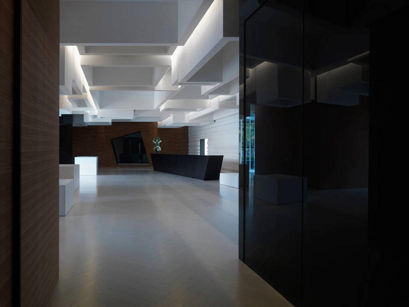 无人,横图,室内,留白,建筑,台湾,亚洲,现代,大厅,白色,黑色,打开,建造,开启,带领,台中