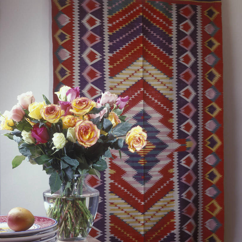 静物,纺织品,形状,装饰,毛毯,毯子,钻石,纺织,黄色,红色,垫子,花束,温暖,橙色,华丽,修饰,点缀,着色,印第安人,收集,衬托,美观,雅致,雅观,式样,挂毯,晕影