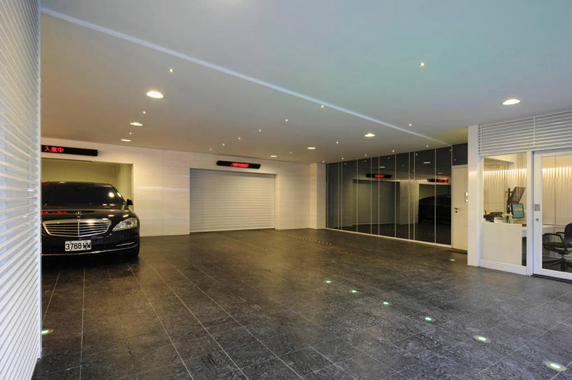 无人,家,停车场,横图,室内,建筑,台湾,亚洲,光,公寓,干净,现代,建造,台北,泊车场,当代