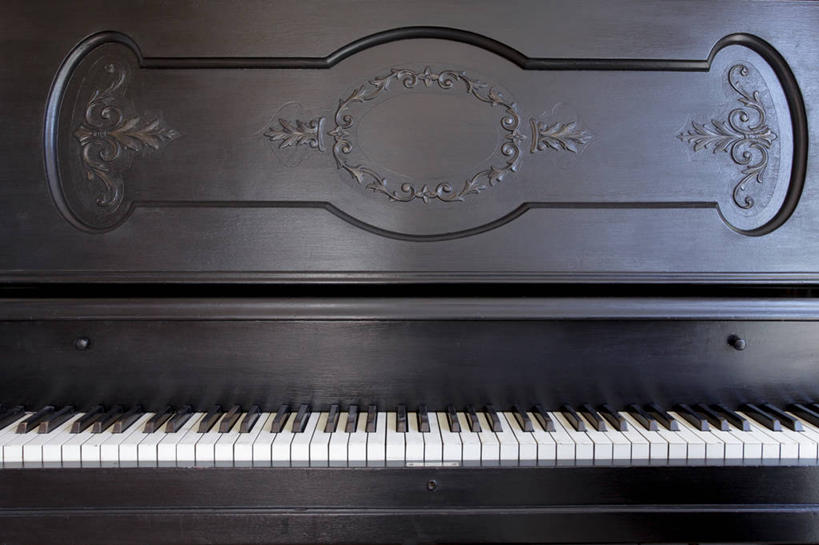 无人,家,横图,室内,建筑,美国,艺术,乐器,音乐,黑色,建造,北美,新墨西哥,圣达菲