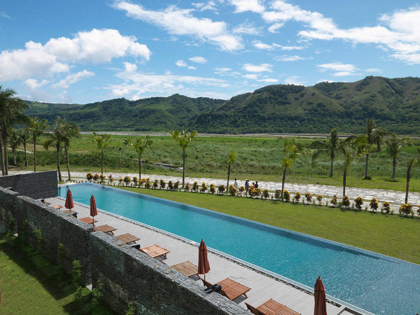 无人,游泳池,横图,室外,白天,水,台湾,日光,亚洲,球袋,伞,概念