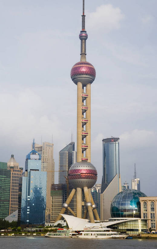 高楼大厦,竖图,彩色,室外,白天,大厦,建筑,摩天大楼,上海,中国,亚洲,建筑群,东方明珠,浦东,白云,蓝天,外滩,摩天大厦,摄影,东亚,中华人民共和国,大楼,bj174