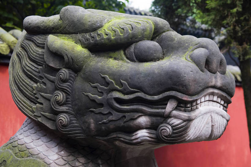 无人,横图,彩色,室外,白天,旅游,度假,名胜古迹,标志建筑,地标,建筑,雕塑,中国,亚洲,遗迹,雕像,古迹,文物,娱乐,建设,古建筑,享受,休闲,旅游胜地,放松,摄影,四川省,石像,中国文化,古文明,东亚,成都,中华人民共和国,武侯祠,旅行,传统文化,bj174