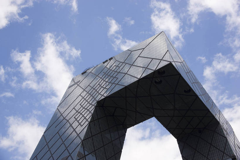 横图,彩色,室外,特写,白天,仰视,旅游,度假,名胜古迹,标志建筑,地标,建筑,北京,中国,亚洲,遗迹,图片,景观,首都,古迹,文物,娱乐,建设,古建筑,现代建筑,地标建筑,享受,休闲,旅游胜地,摩天大厦,放松,摄影,古文明,东亚,中华人民共和国,北京市,京,北平,华北地区,旅行,北京CBD,北京商务中心区,中国北京大北窑,中央电视台,bj174