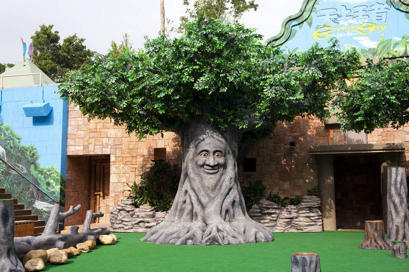 无人,横图,彩色,室外,白天,旅游,度假,名胜古迹,标志建筑,地标,建筑,香港,中国,遗迹,艺术,浮雕,图片,古迹,文物,娱乐,建设,古建筑,树,古树,海洋公园,享受,休闲,旅游胜地,放松,可爱,都市风光,文明,中国文化,古文明,旅行,bj174