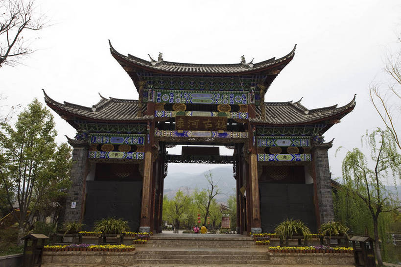 无人,横图,彩色,室外,白天,旅游,度假,名胜古迹,标志建筑,城市,地标,建筑,丽江,中国,遗迹,民俗,图片,建筑群,古典,古迹,历史,文物,娱乐,建设,古建筑,商业街,云南,民居,古镇,古代,地标建筑,享受,休闲,旅游胜地,放松,摄影,都市风光,文明,中国文化,古文明,古远,旅行,居住区,传统文化,束河古镇,bj174