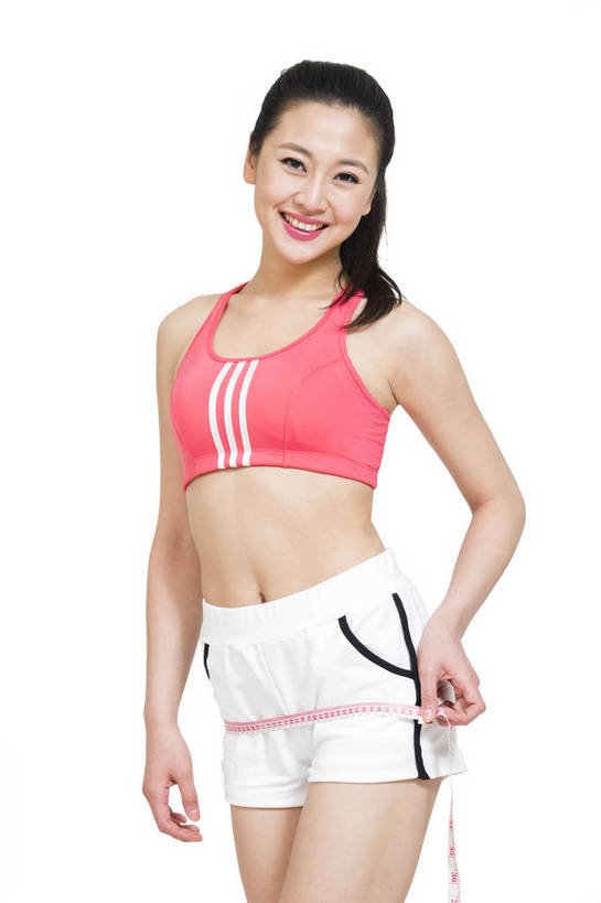 东方人,站,竖图,彩色,室内,白天,留白,抠图,白色背景,侧面,时尚,北京,中国,仅一个人,测量,图片,现代,休闲,健康,成熟,可爱,美女,自信,摄影,生活方式,青春,优雅,臀,减肥,乐观,年轻女性,女人,女性,亚洲人,中国人,年轻人,半身,影棚拍摄,愉快,练功服,bj174