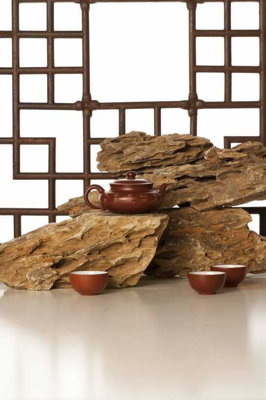 无人,竖图,静物,壶,茶道,饮食,饮料,汉字,摄影,紫砂壶,中国文化,热饮,东亚文化,茶杯,岩石,彩图,影棚拍摄,bj175