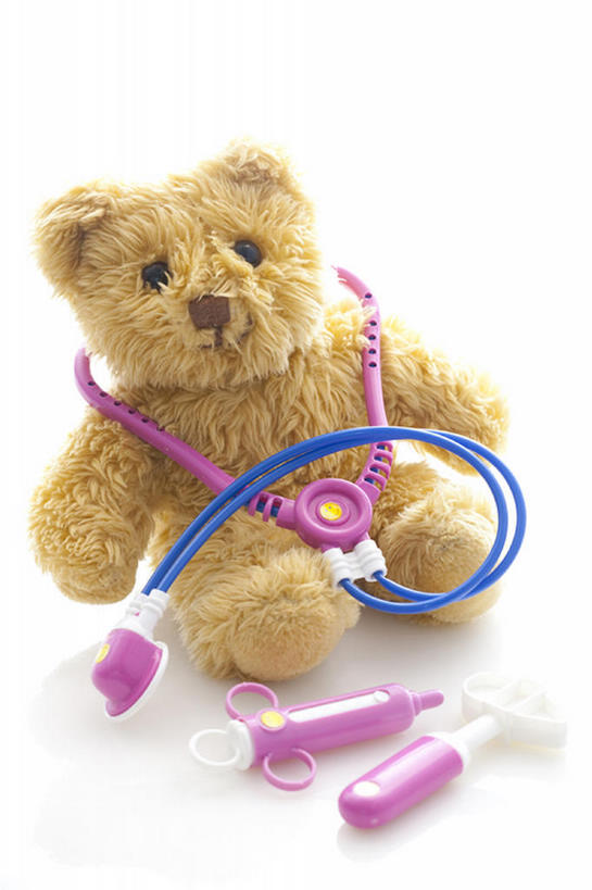 无人,竖图,留白,白色背景,熊,静物,玩具,娃娃,泰迪熊,听诊器,摄影,毛绒玩具,影棚,摄影棚,彩图,影棚拍摄,拍摄,bj175